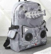 Bluetooth speaker backpack BSBK8012-grey modified